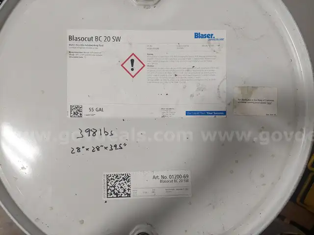 55 Gallon Drum of Coolant