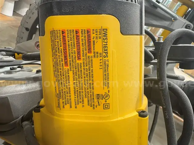 Miter Saw on stand