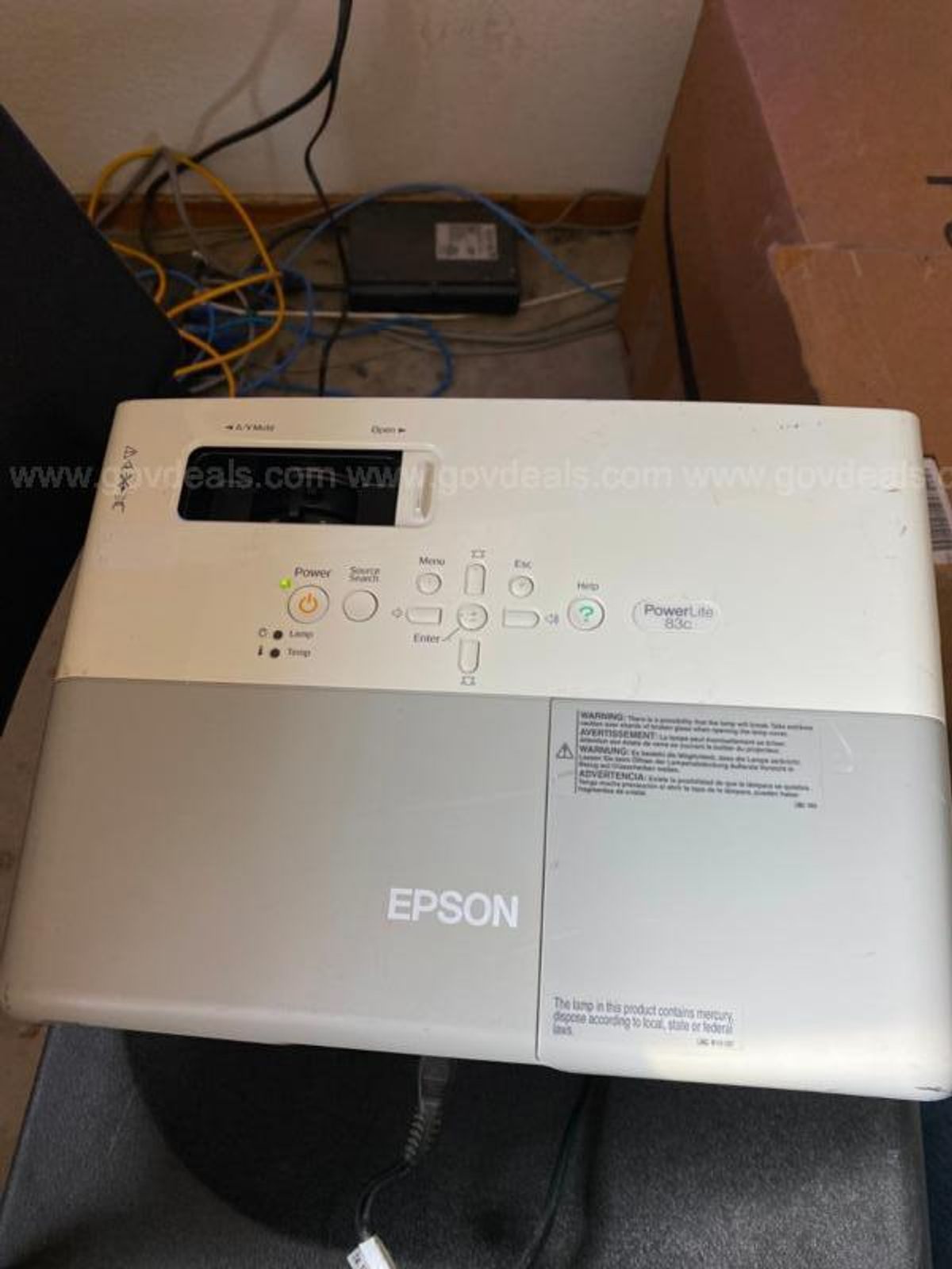 epson 83c projector