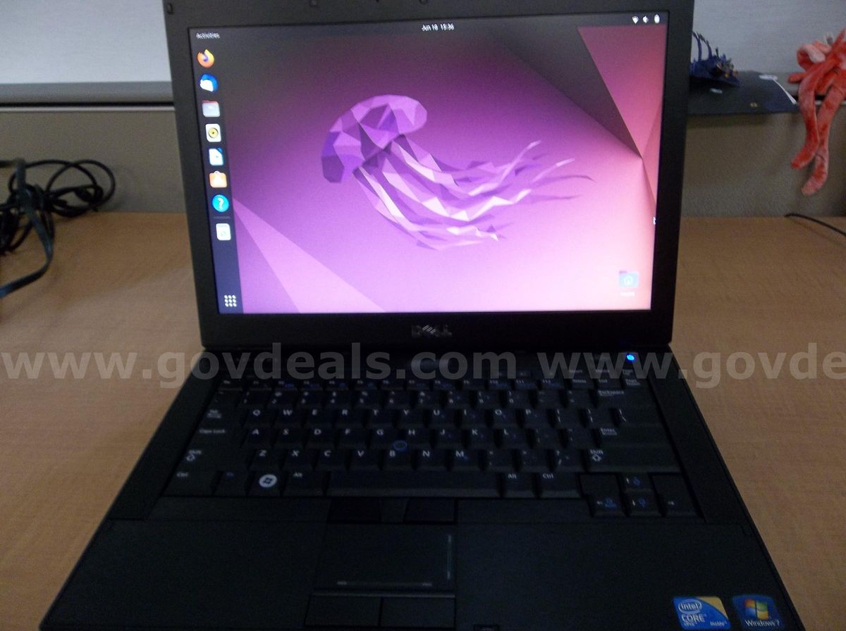 Working Dell E6410 Laptop, with 4GB RAM, 2.4GHz i5 Processor, 250GB HDD ...