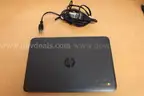 Fully Working HP 14" G4 Chromebook, all Black, 4GB RAM,16GB HDD, OEM AC Adapter