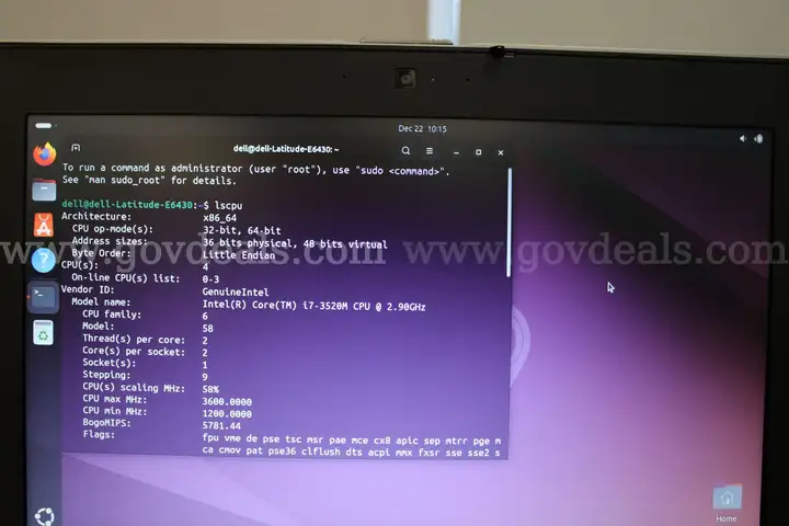 Dell Latitude E6430 with i7 2.9GHz, 8GB RAM and 128 GB SSD, OEM AC Adapter, Webcam