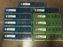 Lot of 11 Kingston RAM 2GB 1Rx8 PC3 10600U