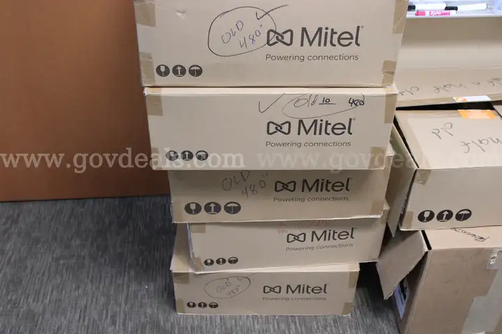 Lot of 50 used Mitel IP480 phones, all pulled from working environment