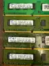 Assorted lot of 4 Samsung 2GB 2R x 8 PC3 8500u