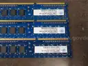Assorted Lot of 6 Nanya 2GB 1R x 8 PC3 10600u