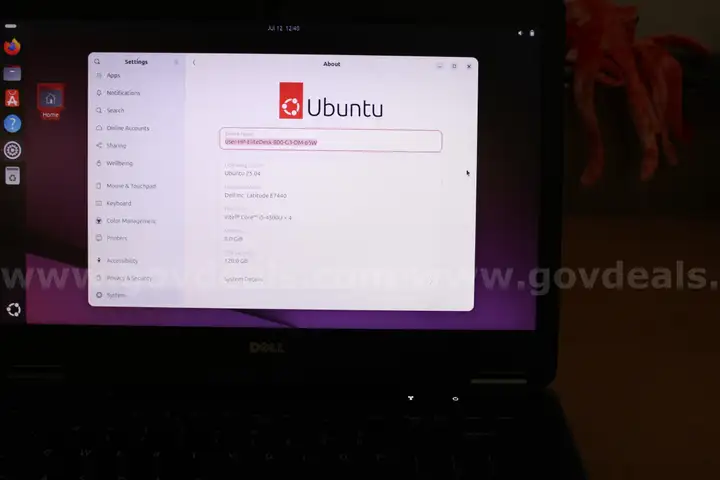 Working Dell Latitude 7440 Laptop with 1.9GHz i5 Processor, 8GB RAM, 120GB SSD, WiFi, Bluetooth