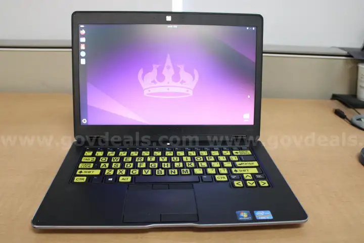 Working Dell 6430u Laptop w/ 2.1GHz i7 Processor, 256GB SSD, 8GB RAM, WiFi , Bluetooth, Webcam, Backlit Keyboard