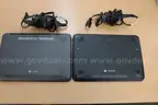Lot of 2 HP 11.6" G4 chromebooks with 4GB RAM, OEM AC Adapter