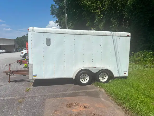 Forrest River enclosed trailer