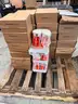 Various Colors and Styles of VCT Tiles and Adhesive