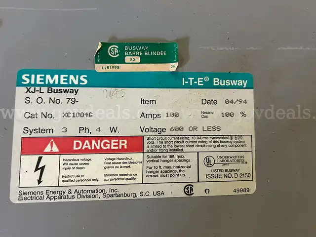 Electrical Busway Systems