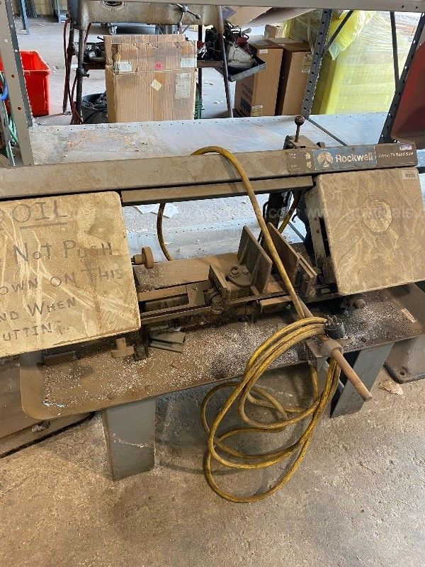 Rockwell Model 7V Band Saw | AllSurplus