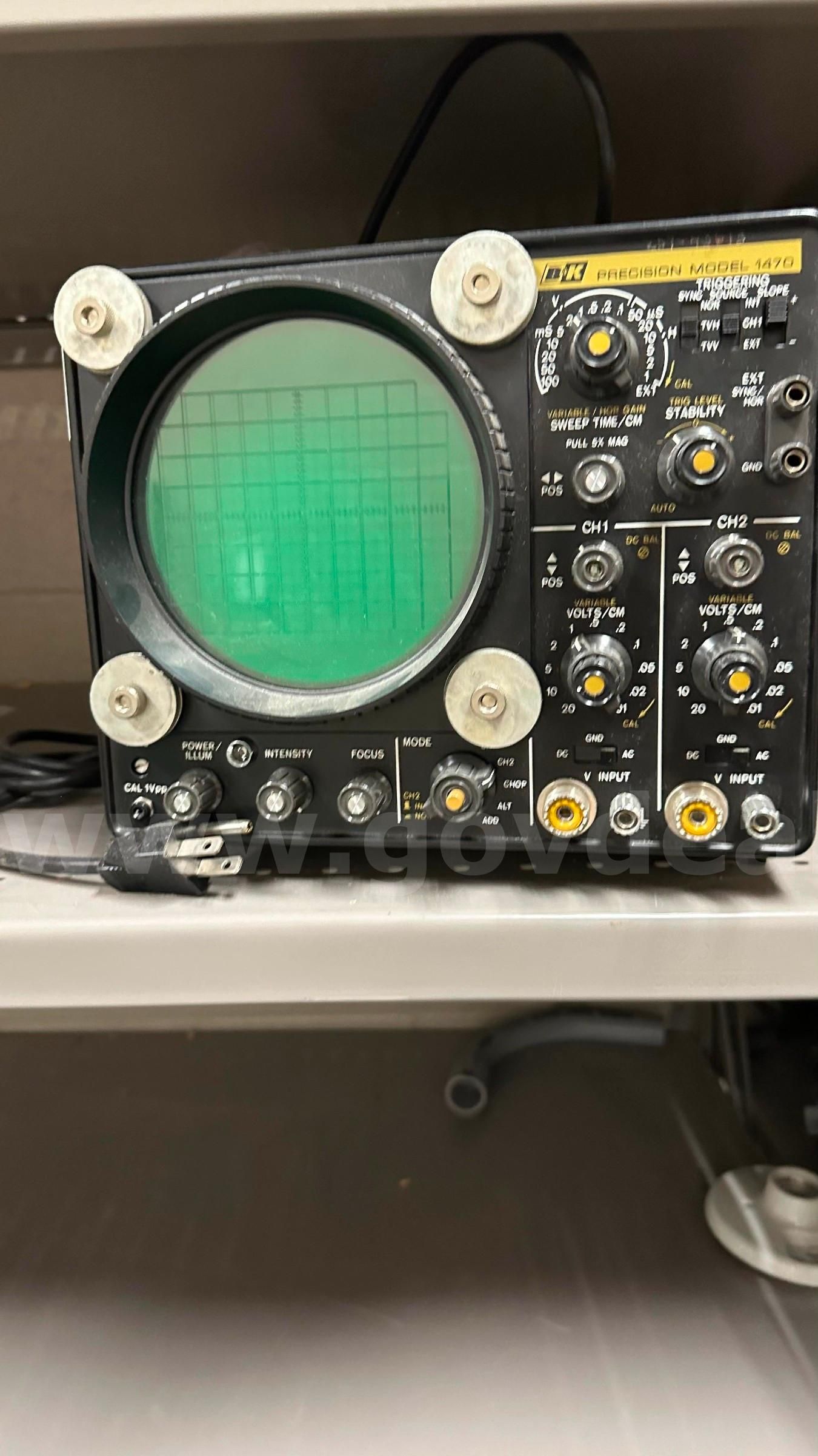 B&K Precision Model 1470 Oscilloscope | AllSurplus