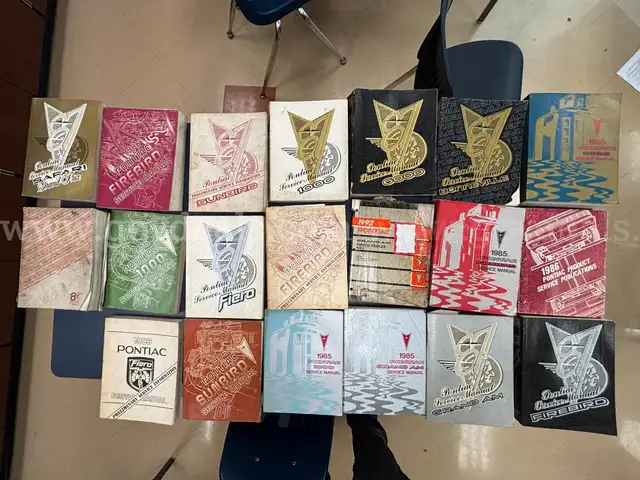 Lot of 80s & 90s Service Manuals - Various GM Makes & Models