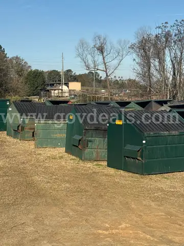 Lot of 42, 8yd containers