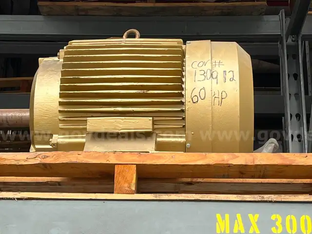 60HP Motor for Reverse Air Fan with Baldor Motor