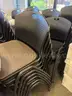 Bundle of forty-one (41) stationary chairs