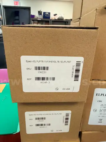 3 ELP78/ELP87 Projector Bulbs