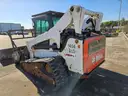 2013 Bobcat T-870 Skid Steer Tier 4 with 2016 Bobcat FRC60 Forrestry Mulcher