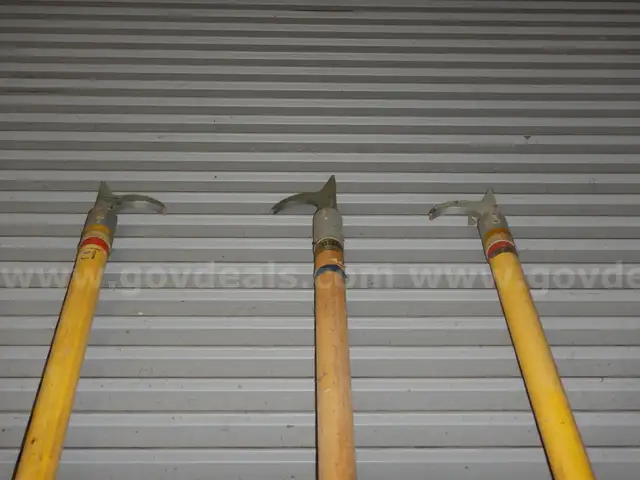 LOT OF (3ea) PIKE POLES ***FIREFIGHTING***