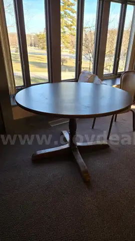 Lot of 2 Round Tables 48"