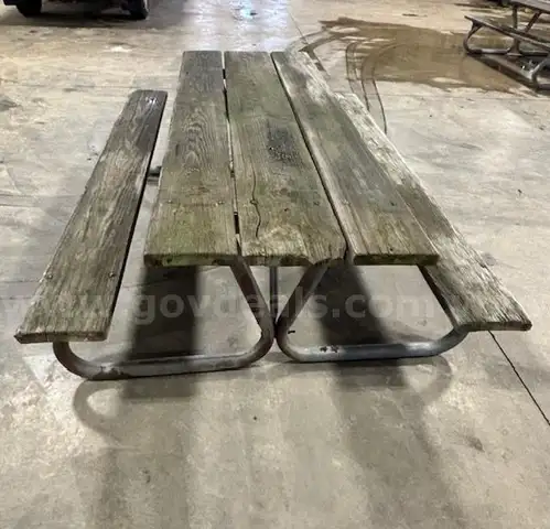 Lot of 4 Picnic Tables