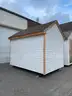 Portable Storage Shed on Skids 8&#x27;Lx9&#x27;6&#x22;Wx11&#x27;6&#x22;T