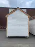Portable Storage Shed on Skids 8&#x27;Lx9&#x27;6&#x22;Wx11&#x27;6&#x22;T