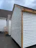 Portable Storage Shed on Skids 8&#x27;Lx9&#x27;6&#x22;Wx11&#x27;6&#x22;T
