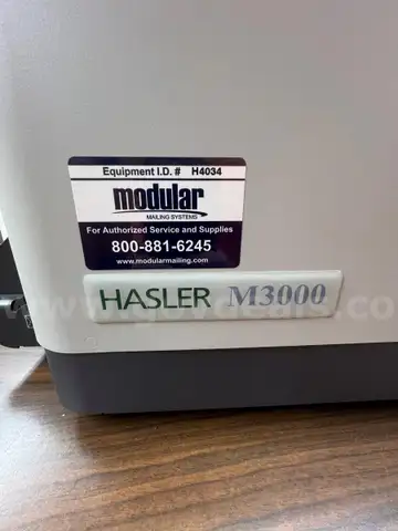 Hasler M3000 Folder Inserter