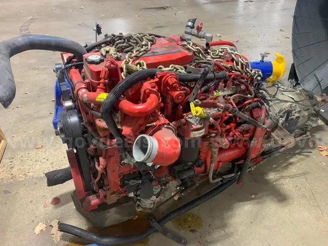 Engine and Transmission from a 2021 Bluebird school bus