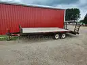 2007 Hill Eq 8x20-2AXUT Dove Tail Trailer GVWR 9800#