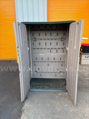 plastic tool shed