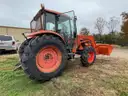 2013 Kubota M108 DSC Cab Tractor with Front Loader