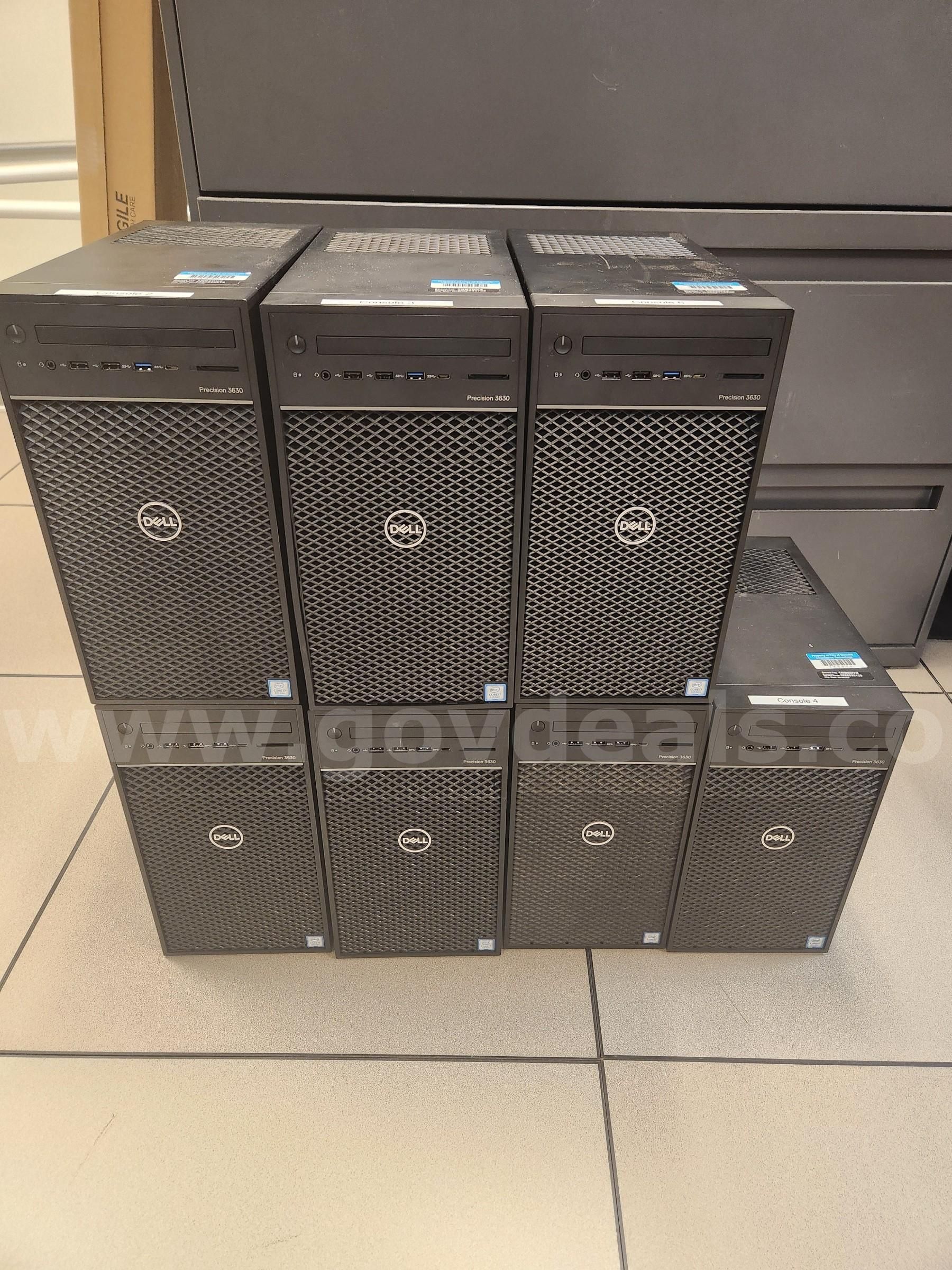 Dell Precision 3630 Tower : Intel(R) Xeon E-2124G,(4 Core