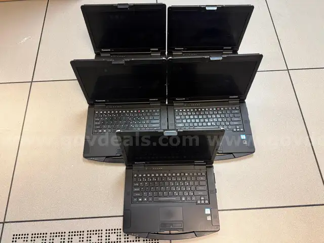 (5) Panasonic FZ-55 Laptops (TOUGHBOOK 55)