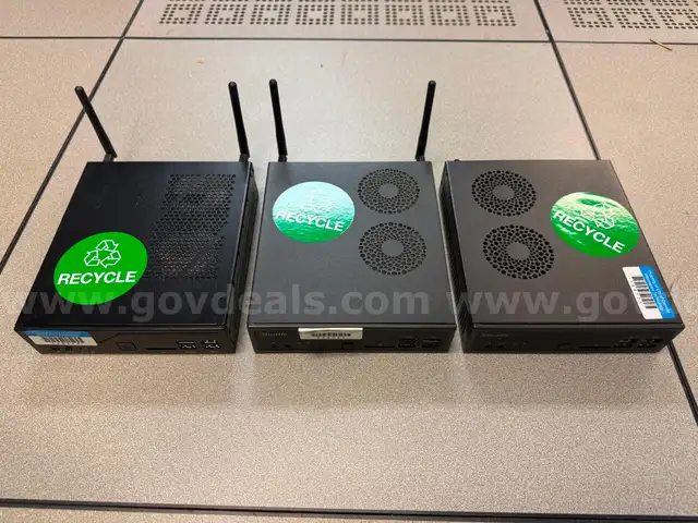 (3) Shuttle Desktop Computers - (1) DH370, (1) FH170, & (1) DS81D