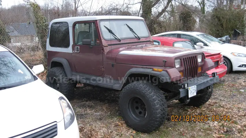 1988 Jeep Wrangler S Hard Top