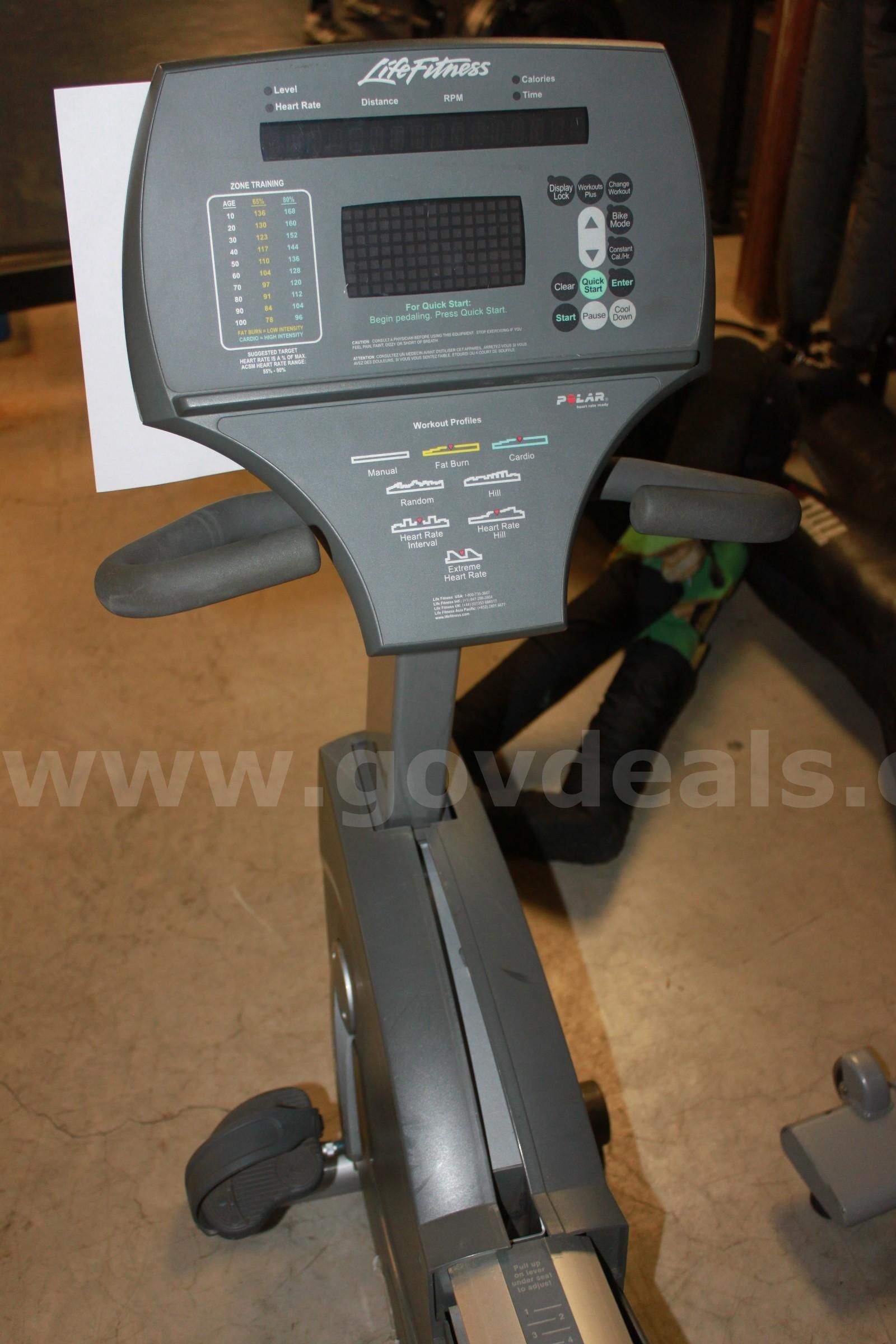 Life fitness bike online parts