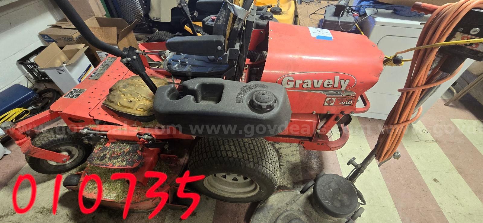 バーバラ Gravely Pro-Turn® 260 Kawasaki® Zero-Turn Mower 992551 – Hills