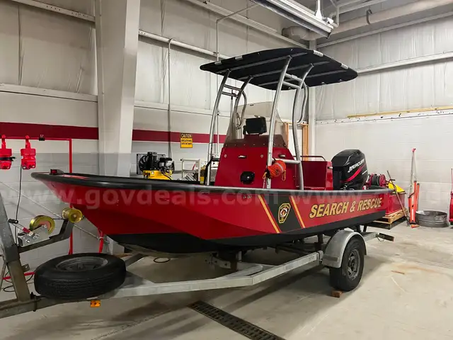 1990 Refurbished Boston Whaler Rescue Boat