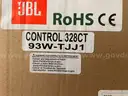Lot of Six (6) JBL Control 328CT 8&#x22; Coaxial Ceiling Loudspeaker with HF Compression Driver