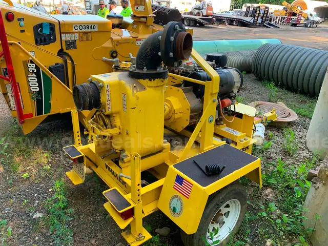 2008 WACKER NEUSON PT6LT 6-inch trash pump with Hoses