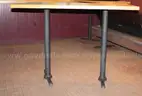 Two Wooden Bar Tables