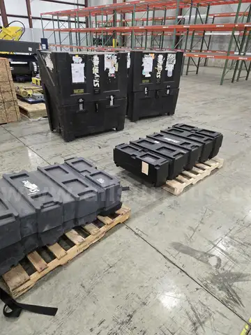 Storage Totes/Containers and Advertising Equipment