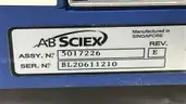 AB Sciex QTRAP 6500 Mass Spectrometer