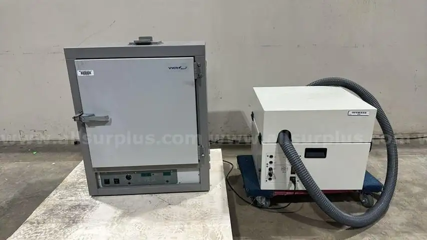 Bruker, VWR Chilling unit and Oven