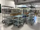 6 ea. Metro Mobile Drying Rack