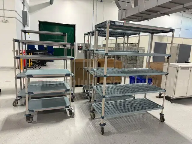6 ea. Metro Mobile Drying Rack